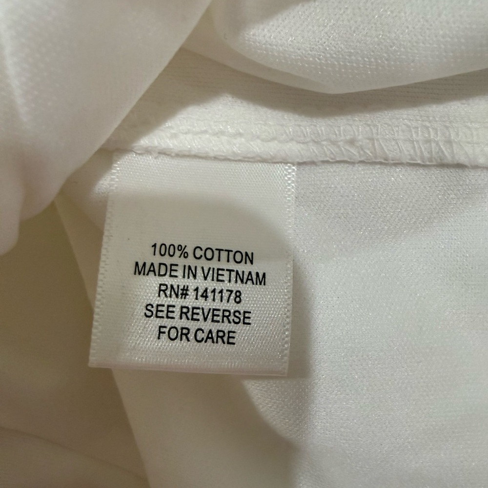 White Women's Top - Picture 5 of 5